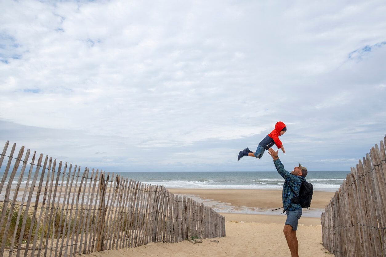 Child on beach in France, school, education.jpg