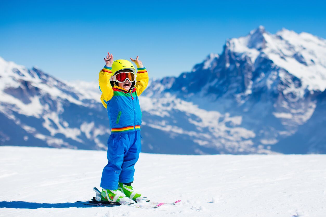 Child skiing, school, education.jpg